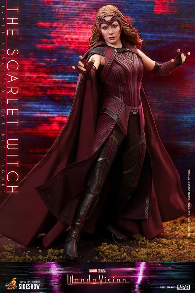 WandaVision 1/6 The Scarlet Witch akciófigura 28 cm termékfotó