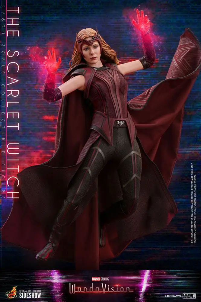 WandaVision 1/6 The Scarlet Witch akciófigura 28 cm termékfotó