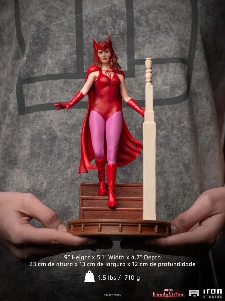 WandaVision Art Scale 1/10 Wanda Halloween Version szobor figura 23 cm termékfotó