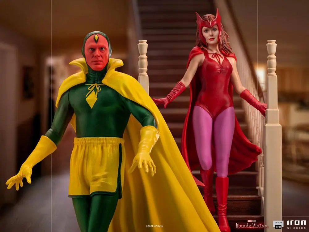 WandaVision Art Scale 1/10 Wanda Halloween Version szobor figura 23 cm termékfotó