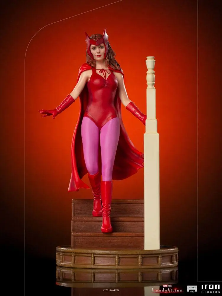 WandaVision Art Scale 1/10 Wanda Halloween Version szobor figura 23 cm termékfotó
