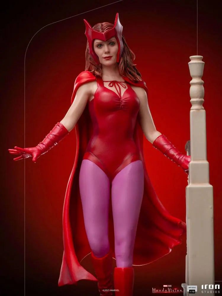 WandaVision Art Scale 1/10 Wanda Halloween Version szobor figura 23 cm termékfotó
