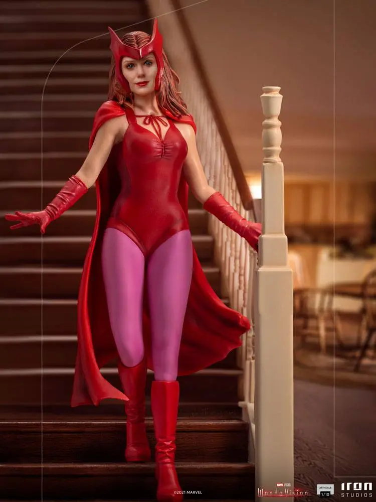 WandaVision Art Scale 1/10 Wanda Halloween Version szobor figura 23 cm termékfotó