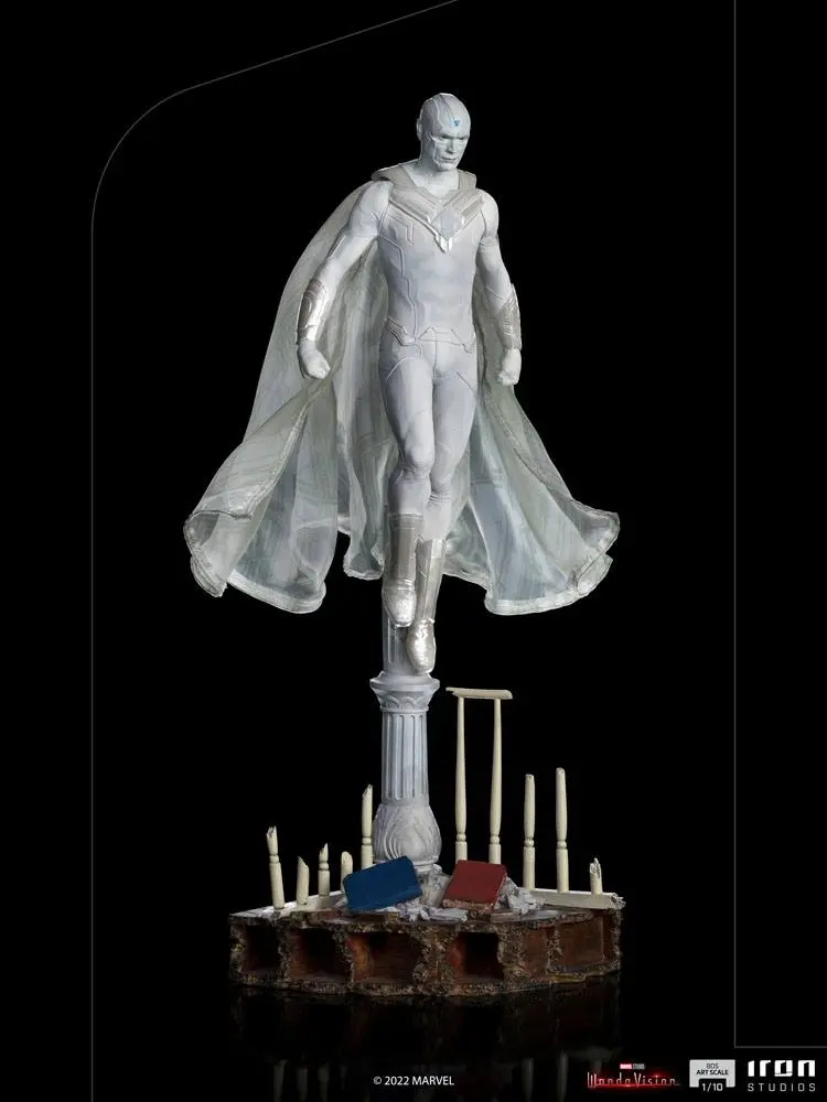WandaVision BDS Art Scale 1/10 White Vision szobor figura 33 cm termékfotó