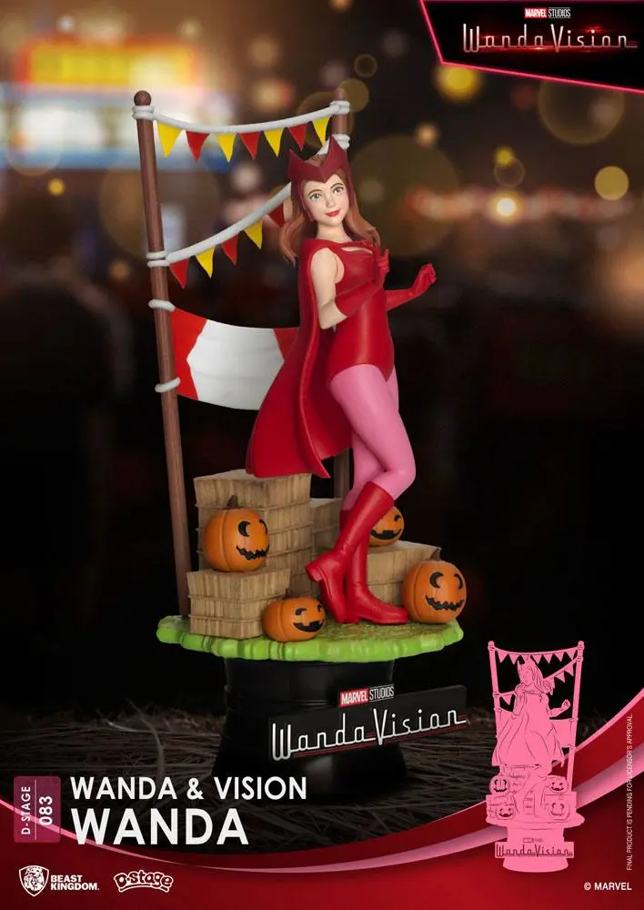 WandaVision D-Stage PVC Diorama Wanda16 cm termékfotó