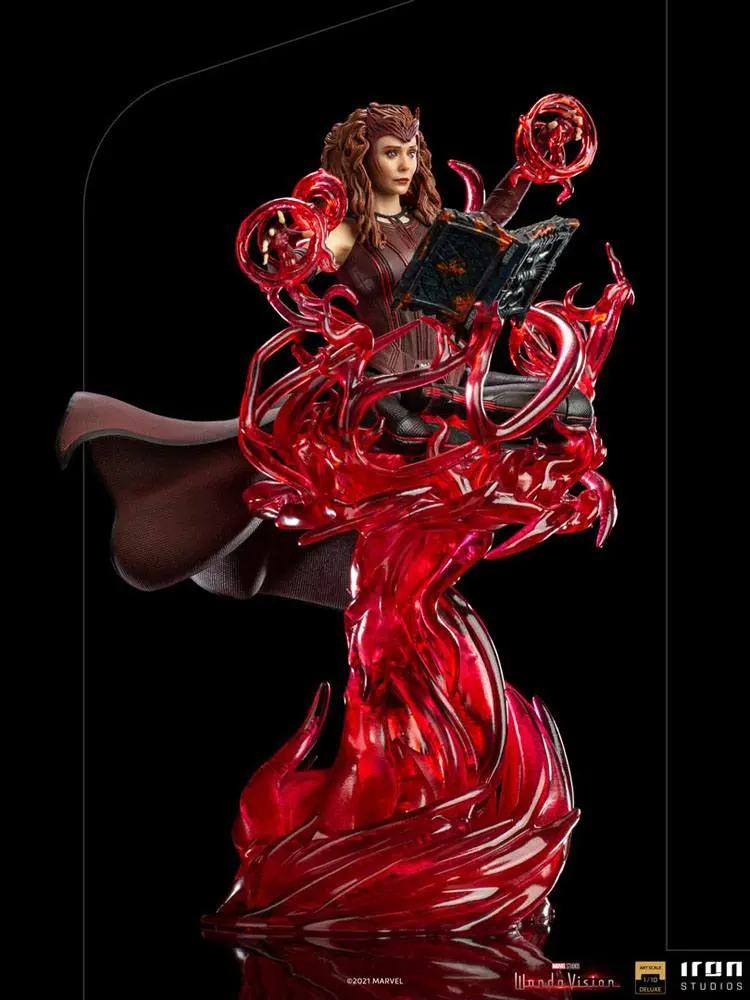 WandaVision Deluxe Art Scale 1/10 Scarlet Witch szobor figura 24 cm termékfotó