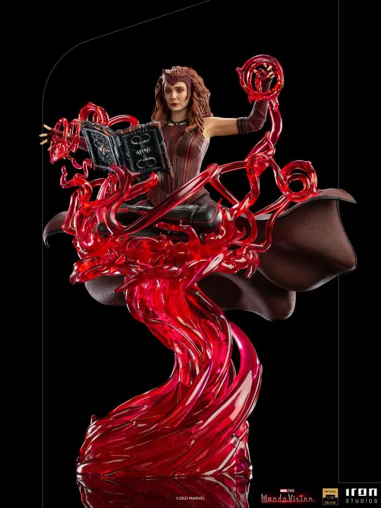 WandaVision Deluxe Art Scale 1/10 Scarlet Witch szobor figura 24 cm termékfotó