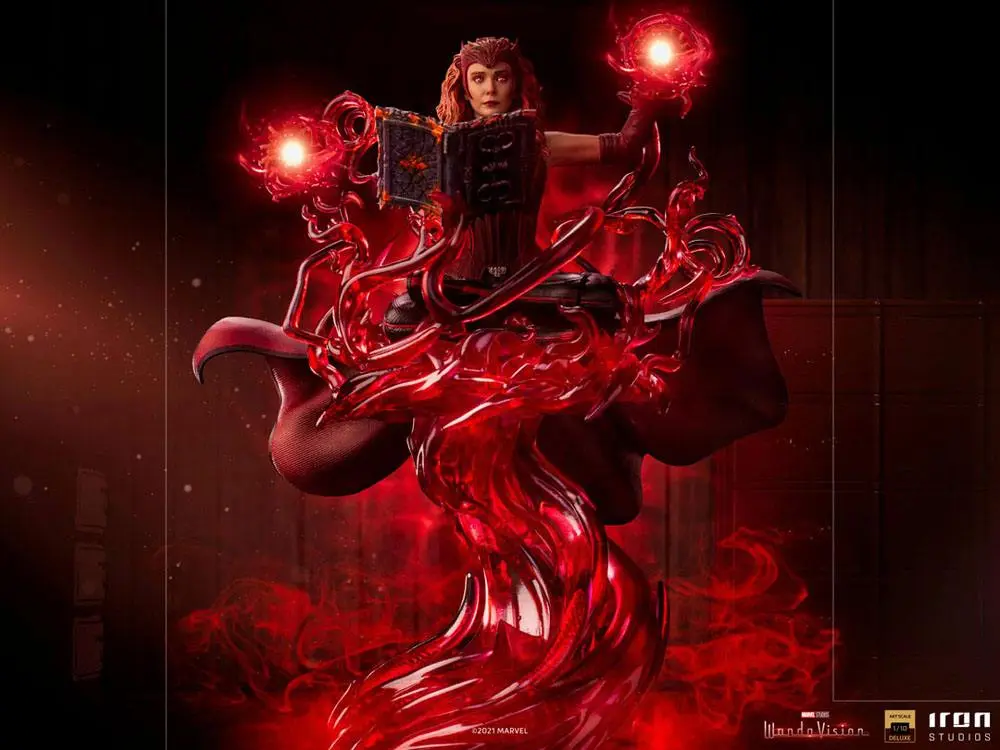 WandaVision Deluxe Art Scale 1/10 Scarlet Witch szobor figura 24 cm termékfotó