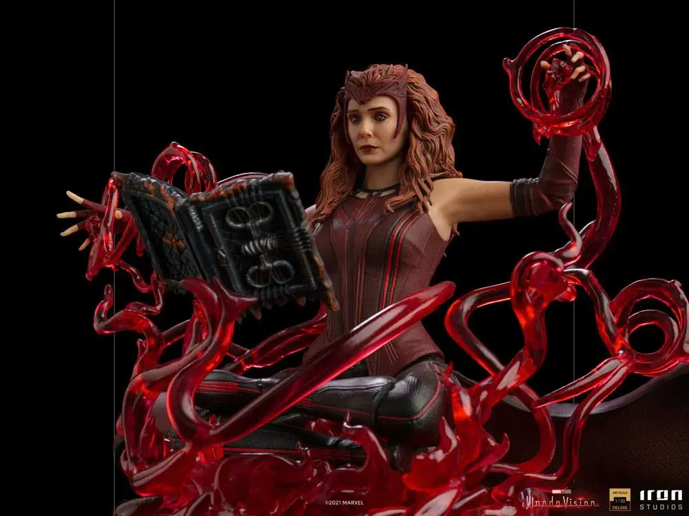 WandaVision Deluxe Art Scale 1/10 Scarlet Witch szobor figura 24 cm termékfotó