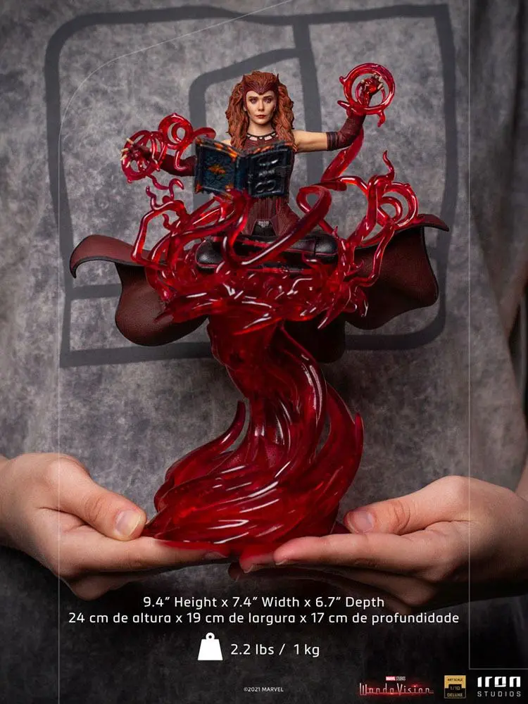 WandaVision Deluxe Art Scale 1/10 Scarlet Witch szobor figura 24 cm termékfotó