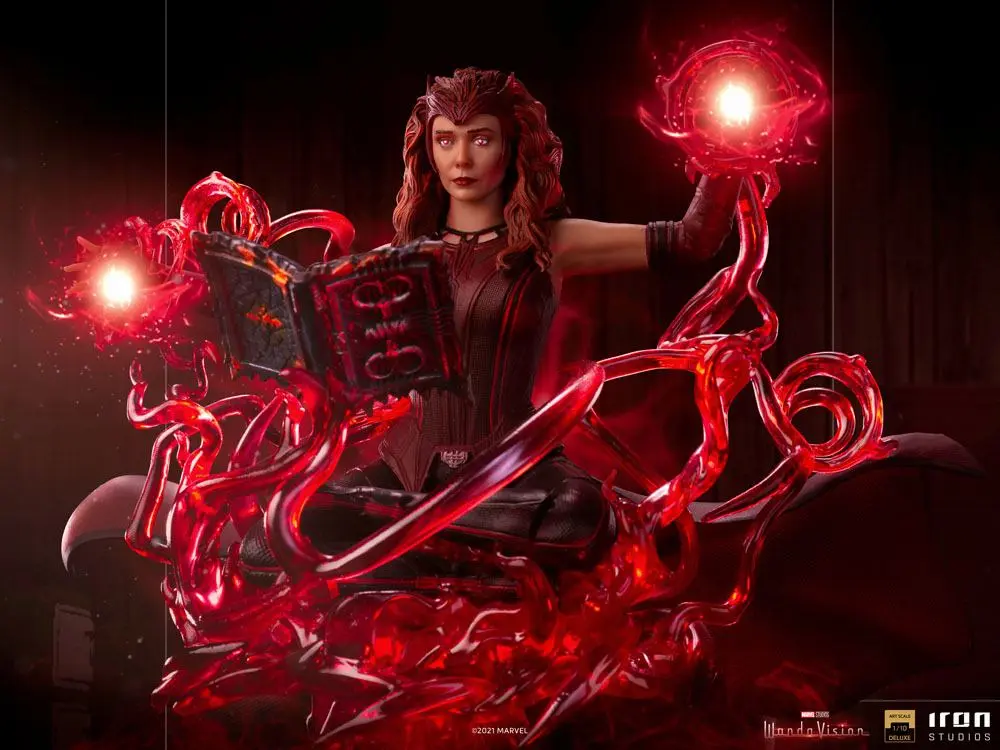 WandaVision Deluxe Art Scale 1/10 Scarlet Witch szobor figura 24 cm termékfotó
