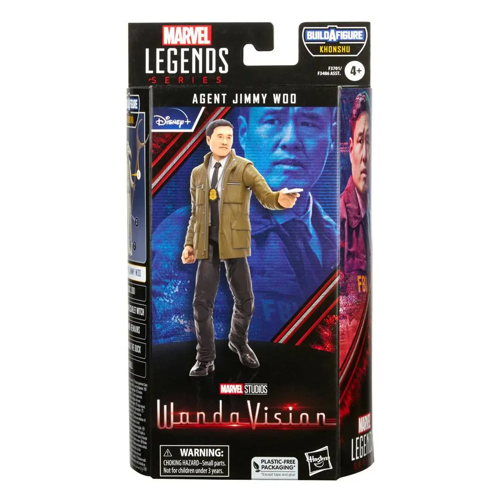 WandaVision Marvel Legends Khonshu BAF: Agent Jimmy Woo akciófigura 15 cm termékfotó