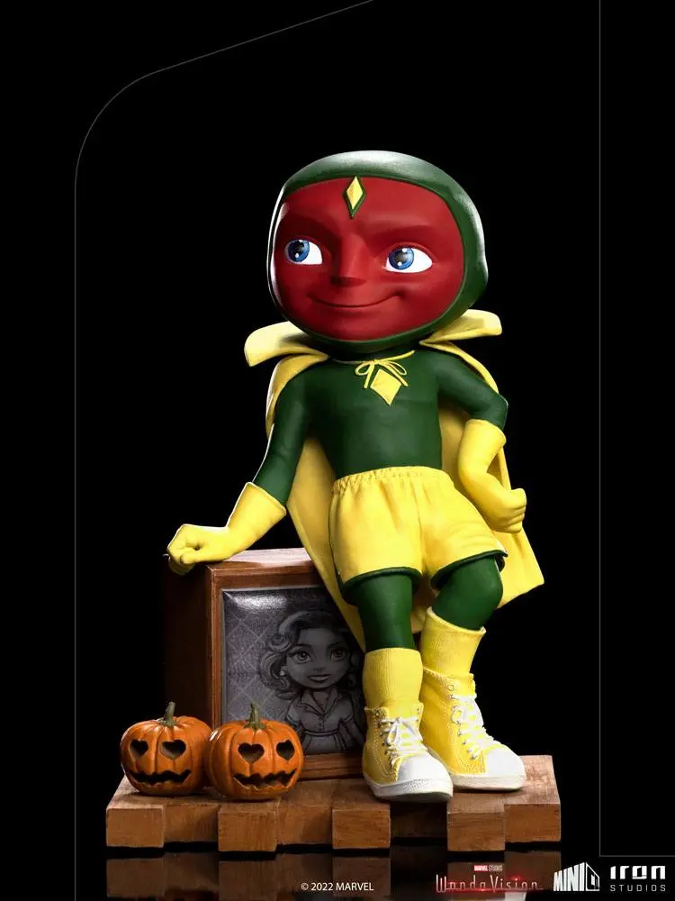 WandaVision Mini Co. Vision Halloween Version PVC figura 19 cm termékfotó
