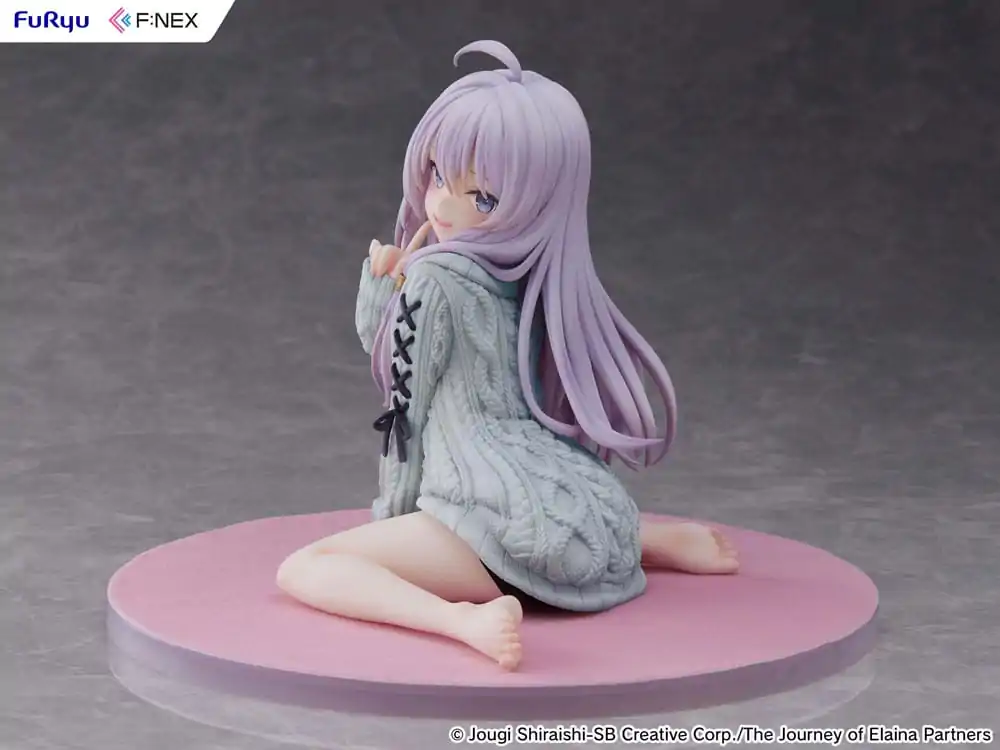 Wandering Witch: The Journey of Elaina 1/7 Elaina knit ver. PVC szobor figura 30 cm termékfotó