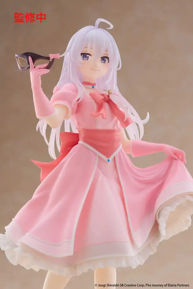 Wandering Witch: The Journey of Elaina Coreful Elaina Mask &amp; Party Dress Ver. PVC szobor figura 18 cm termékfotó