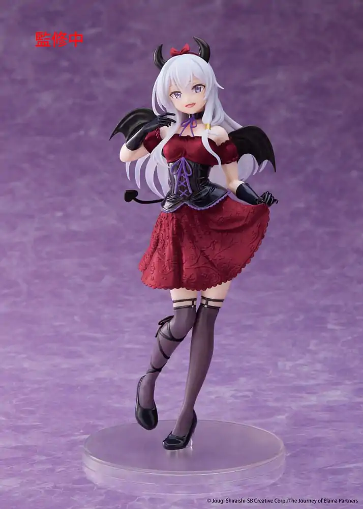 Wandering Witch: The Journey of Elaina Coreful Elaina Sweet Devil Ver. Renewal PVC szobor figura 18 cm termékfotó