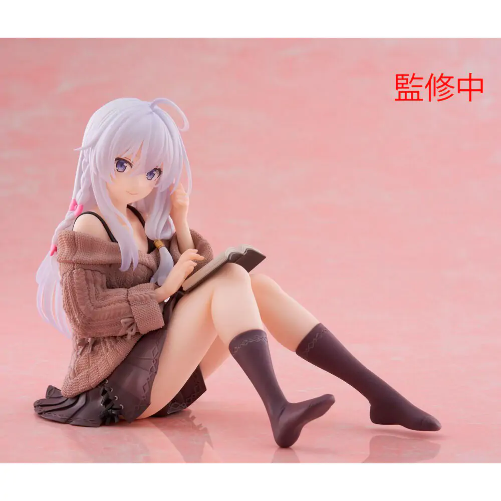 Wandering Witch: The Journey of Elaina Desktop Cute Figure Elaina Casual Clothes Ver. PVC szobor figura 13 cm termékfotó