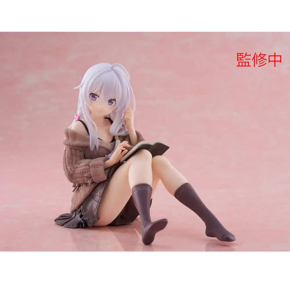 Wandering Witch: The Journey of Elaina Desktop Cute Figure Elaina Casual Clothes Ver. PVC szobor figura 13 cm termékfotó