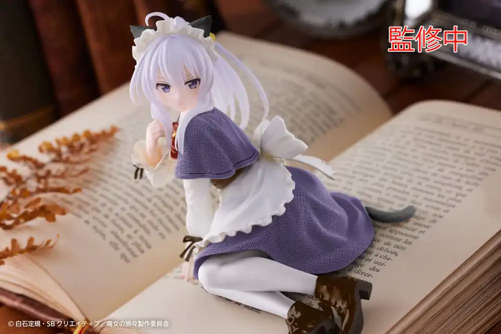 Wandering Witch: The Journey of Elaina Elaina Cat Maid Ver. Renewal Edition PVC szobor figura 18 cm termékfotó