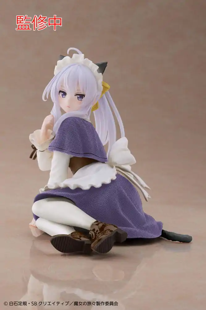 Wandering Witch: The Journey of Elaina Elaina Cat Maid Ver. Renewal Edition PVC szobor figura 18 cm termékfotó