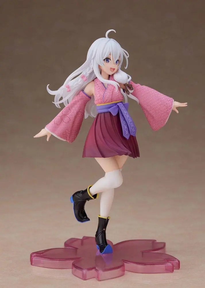 Wandering Witch: The Journey of Elaina Elaina Sakura Japanese Kimono Ver. PVC szobor figura 20 cm termékfotó