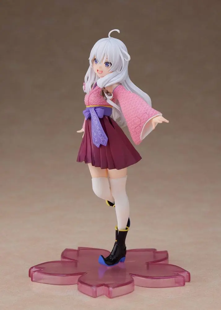 Wandering Witch: The Journey of Elaina Elaina Sakura Japanese Kimono Ver. PVC szobor figura 20 cm termékfotó