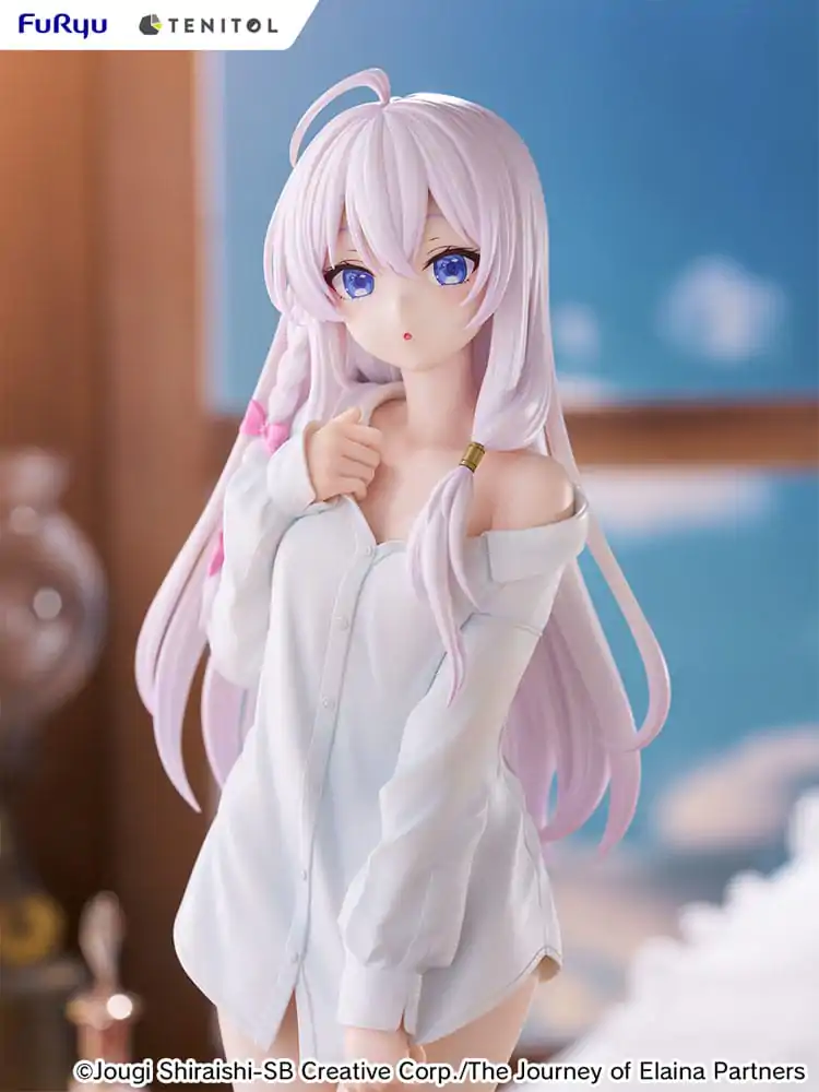 Wandering Witch: The Journey of Elaina Tenitol Tall Elania Shirt Ver. PVC szobor figura 30 cm termékfotó