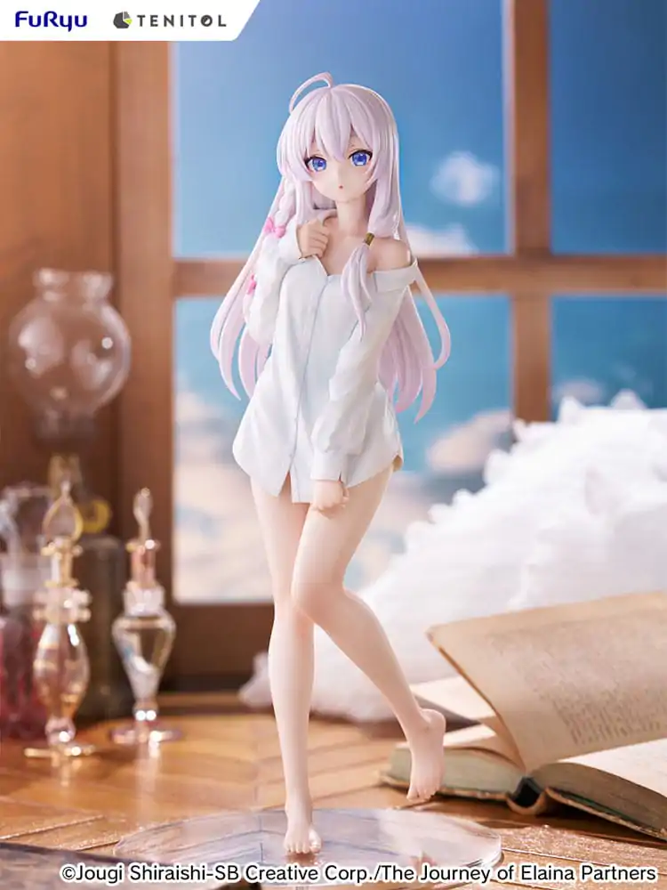 Wandering Witch: The Journey of Elaina Tenitol Tall Elania Shirt Ver. PVC szobor figura 30 cm termékfotó