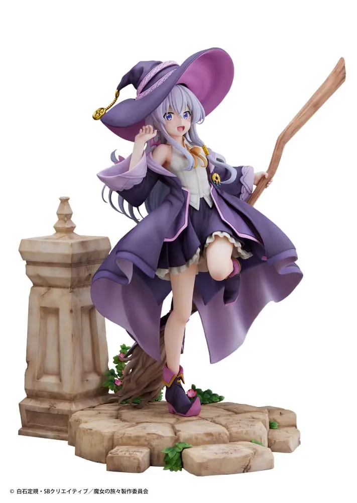 Wandering Witch: The Utazó of Elaina szobor figura 1/7 Elaina 25 cm termékfotó