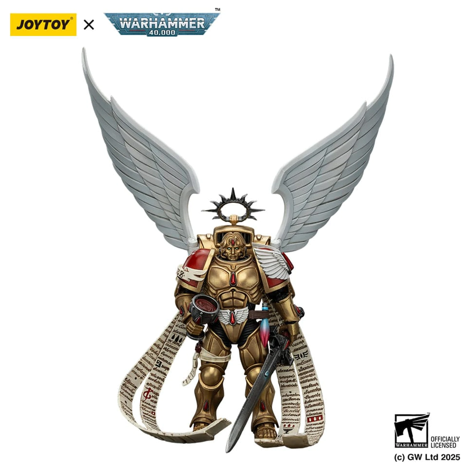 Warhammer 40,000 1/18 Blood Angels The Sanguinor with Encarmine Broadsword akciófigura 12 cm termékfotó