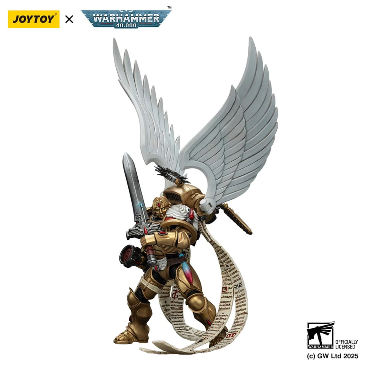 Warhammer 40,000 1/18 Blood Angels The Sanguinor with Encarmine Broadsword akciófigura 12 cm termékfotó