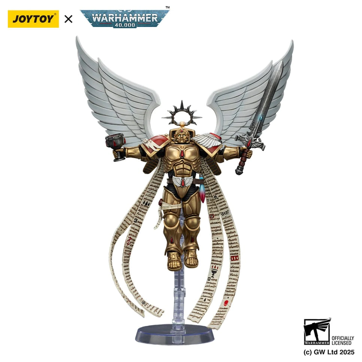 Warhammer 40,000 1/18 Blood Angels The Sanguinor with Encarmine Broadsword akciófigura 12 cm termékfotó