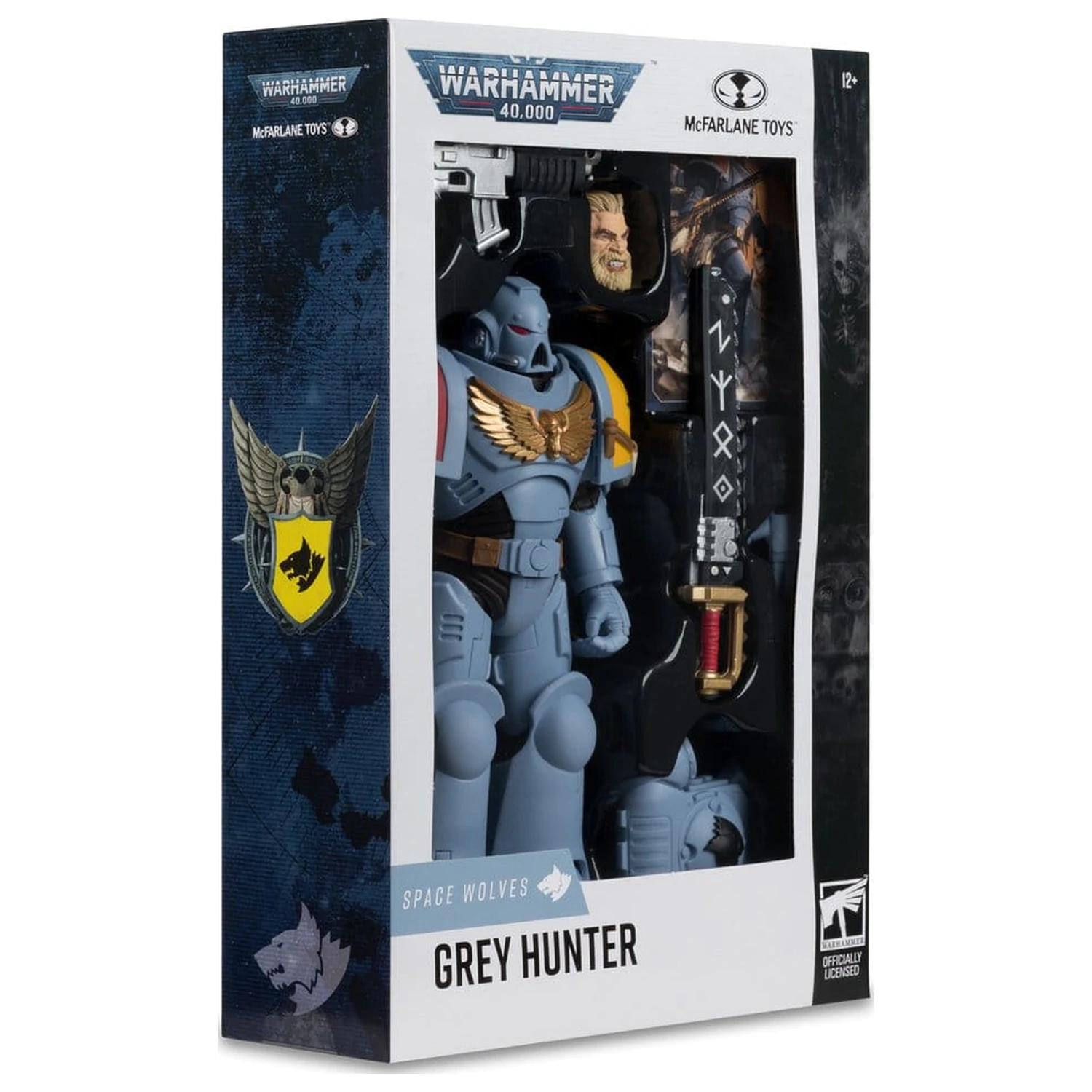 Warhammer 40,000 akciófigura Grey Hunter (Space Wolves) 18 cm termékfotó