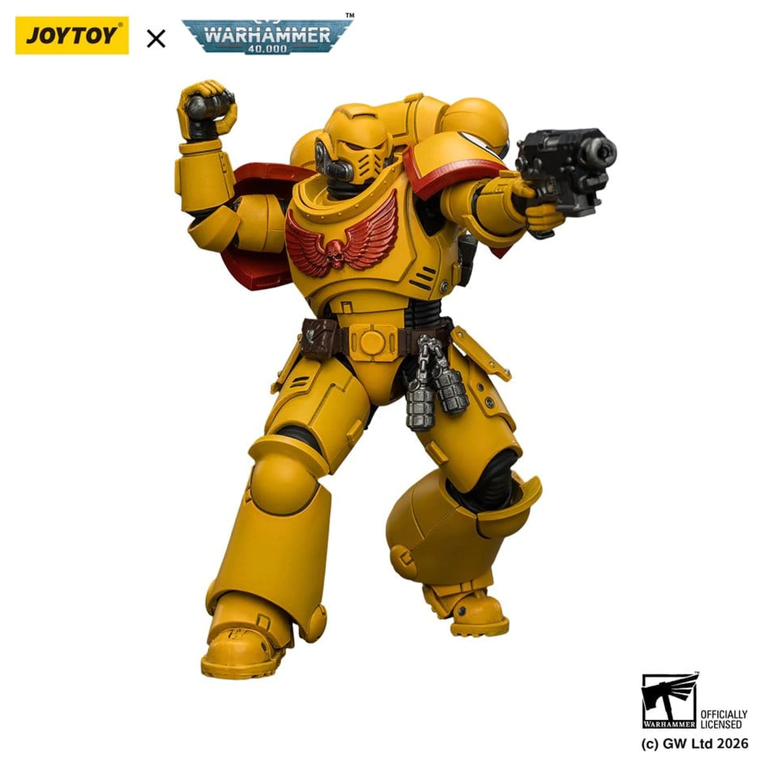 Warhammer 40,000 akciófigura Imperial Fists Intercessor 12 cm termékfotó