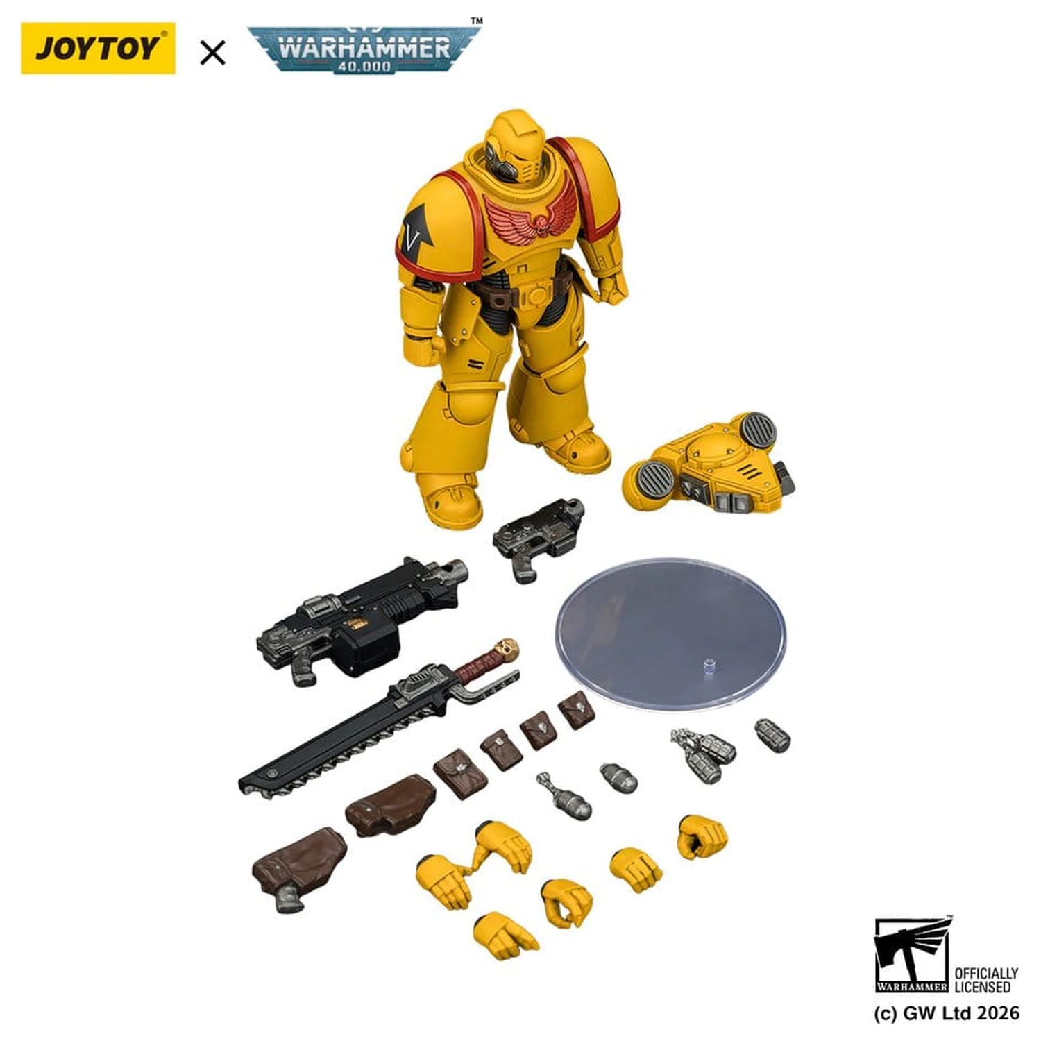 Warhammer 40,000 akciófigura Imperial Fists Intercessor 12 cm termékfotó