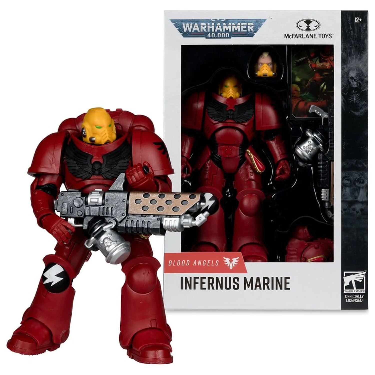Warhammer 40,000 akciófigura Infernus Marine (Blood Angels) 18 cm termékfotó