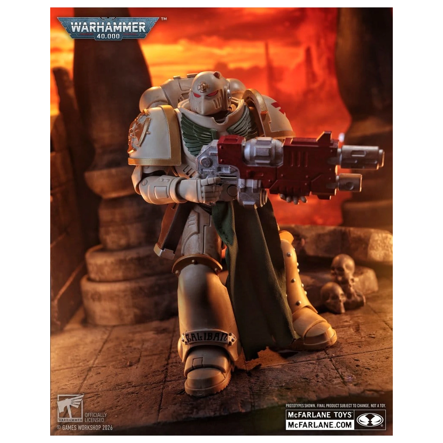 Warhammer 40,000 akciófigura Sternguard Veteran (Dark Angels) 18 cm termékfotó