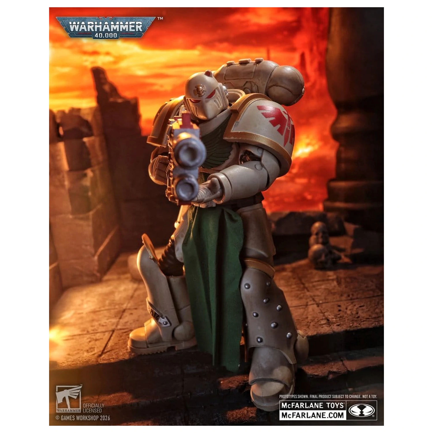 Warhammer 40,000 akciófigura Sternguard Veteran (Dark Angels) 18 cm termékfotó