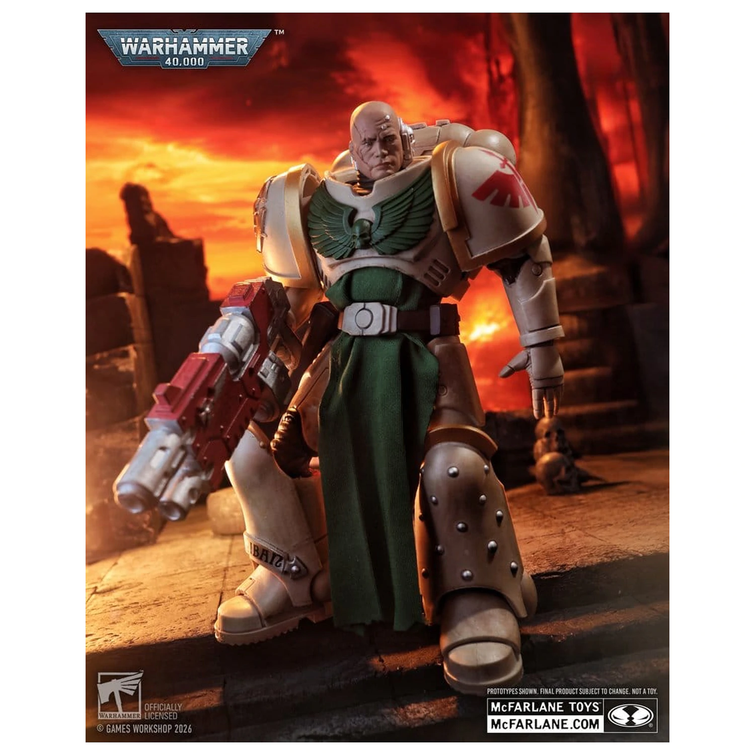 Warhammer 40,000 akciófigura Sternguard Veteran (Dark Angels) 18 cm termékfotó