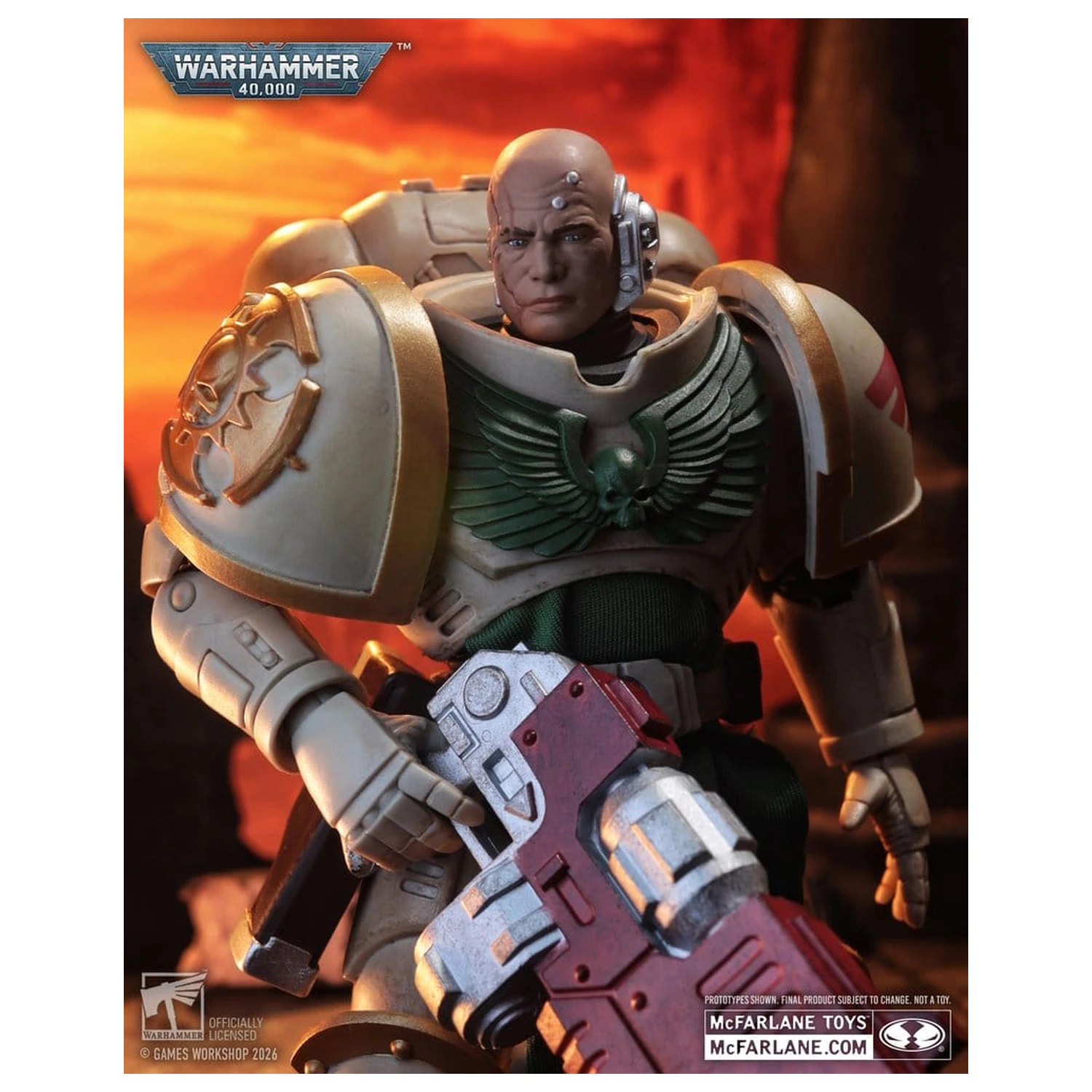 Warhammer 40,000 akciófigura Sternguard Veteran (Dark Angels) 18 cm termékfotó