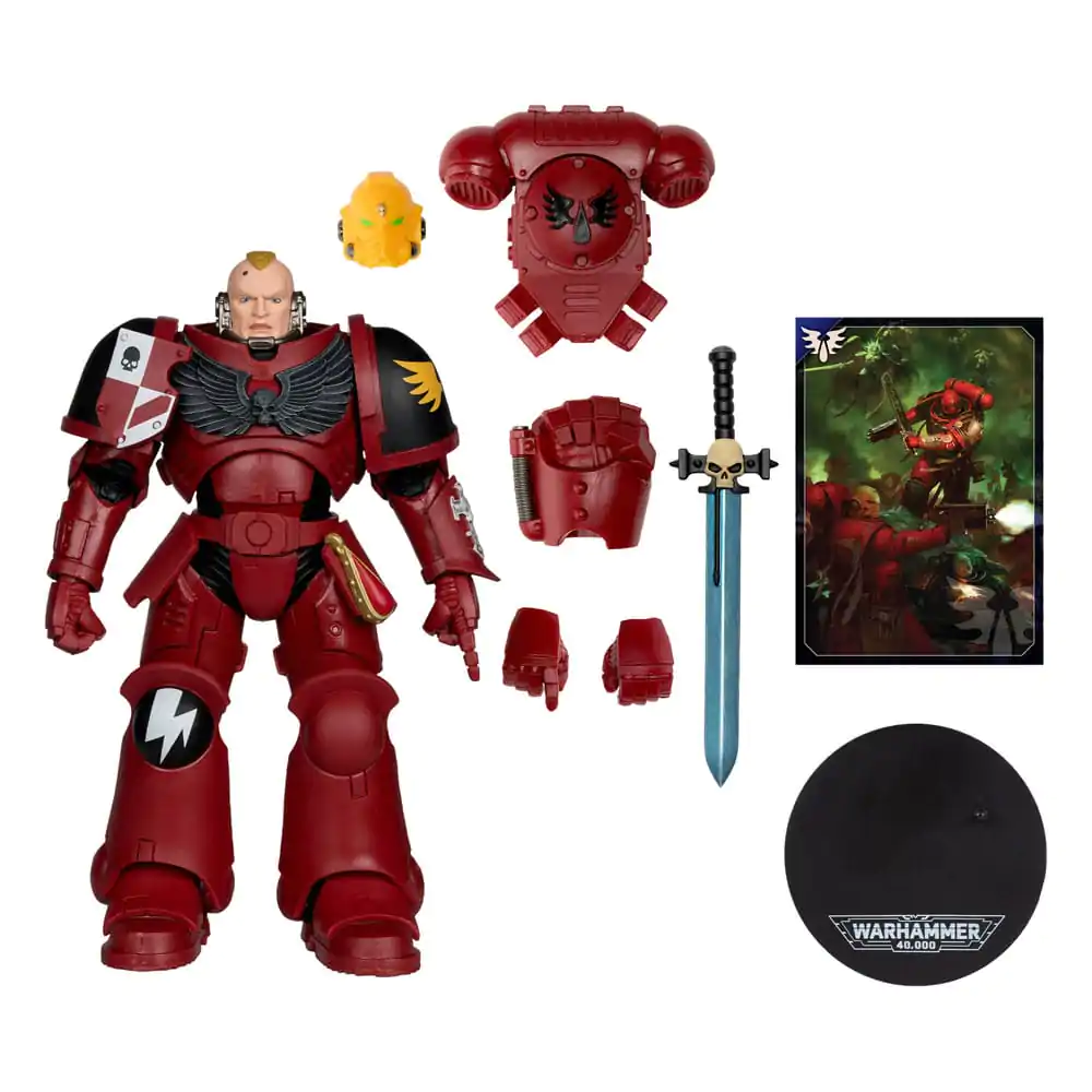 Warhammer 40,000 Assault Intercessor Sergeant (Blood Angel) akciófigura 18 cm termékfotó