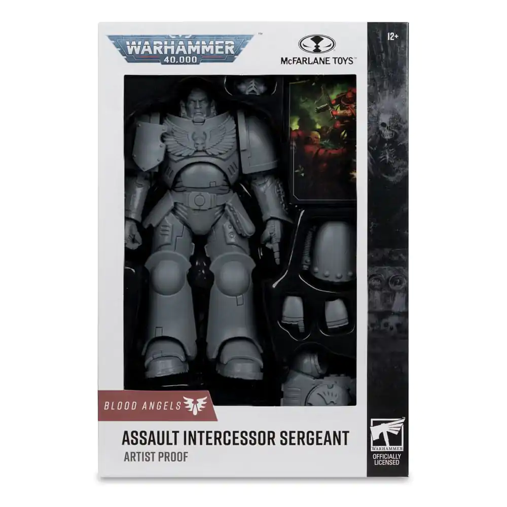 Warhammer 40,000 Assault Intercessor Sergeant (Blood Angel) (Artist Proof) akciófigura 18 cm termékfotó