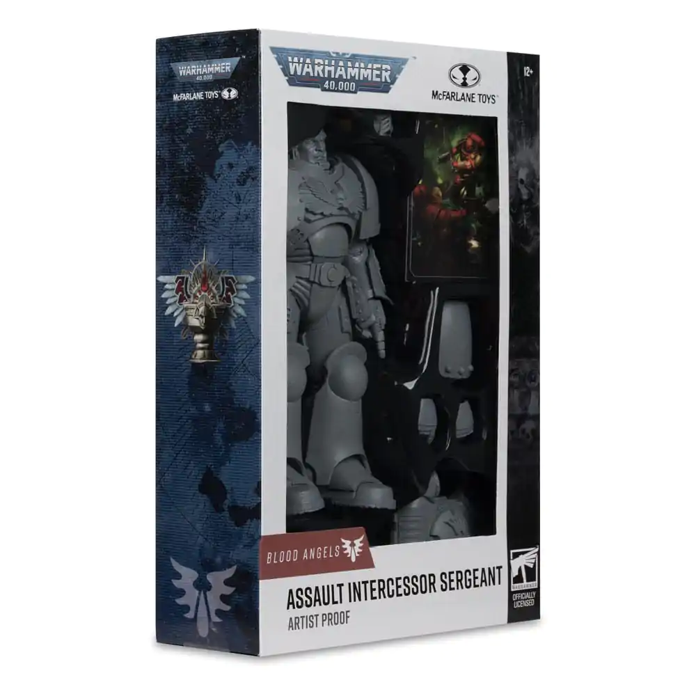 Warhammer 40,000 Assault Intercessor Sergeant (Blood Angel) (Artist Proof) akciófigura 18 cm termékfotó
