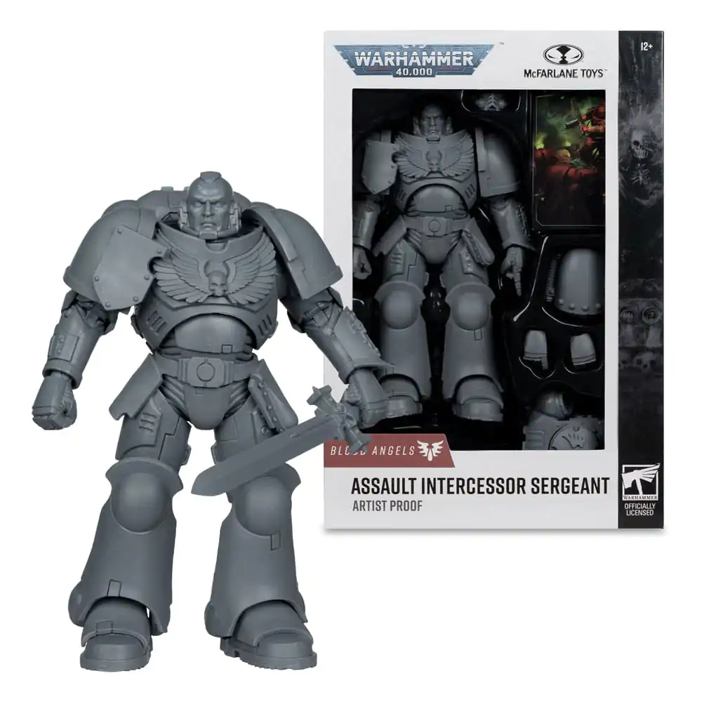 Warhammer 40,000 Assault Intercessor Sergeant (Blood Angel) (Artist Proof) akciófigura 18 cm termékfotó