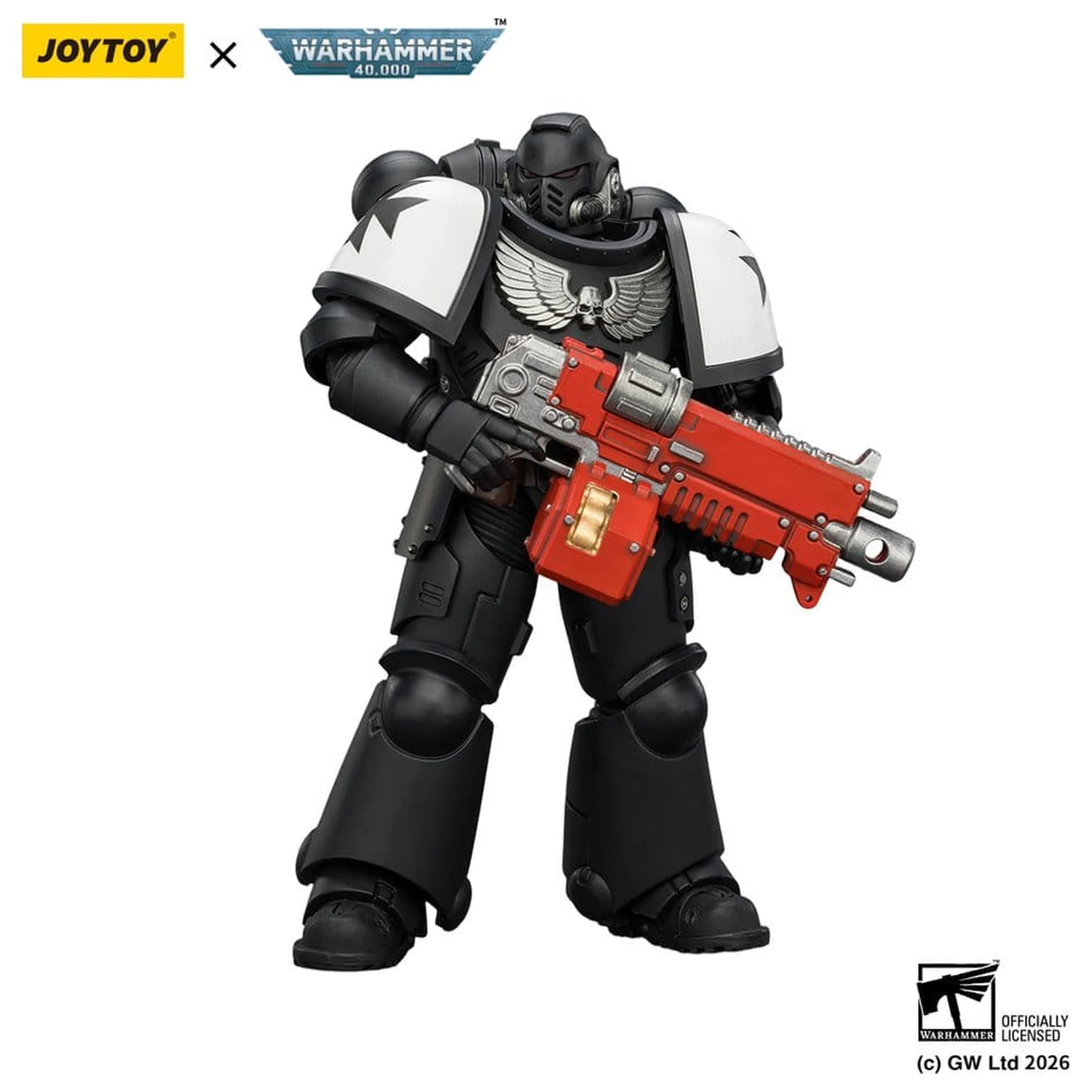 Warhammer 40,000 Black Templars Intercessor akciófigura 12 cm termékfotó