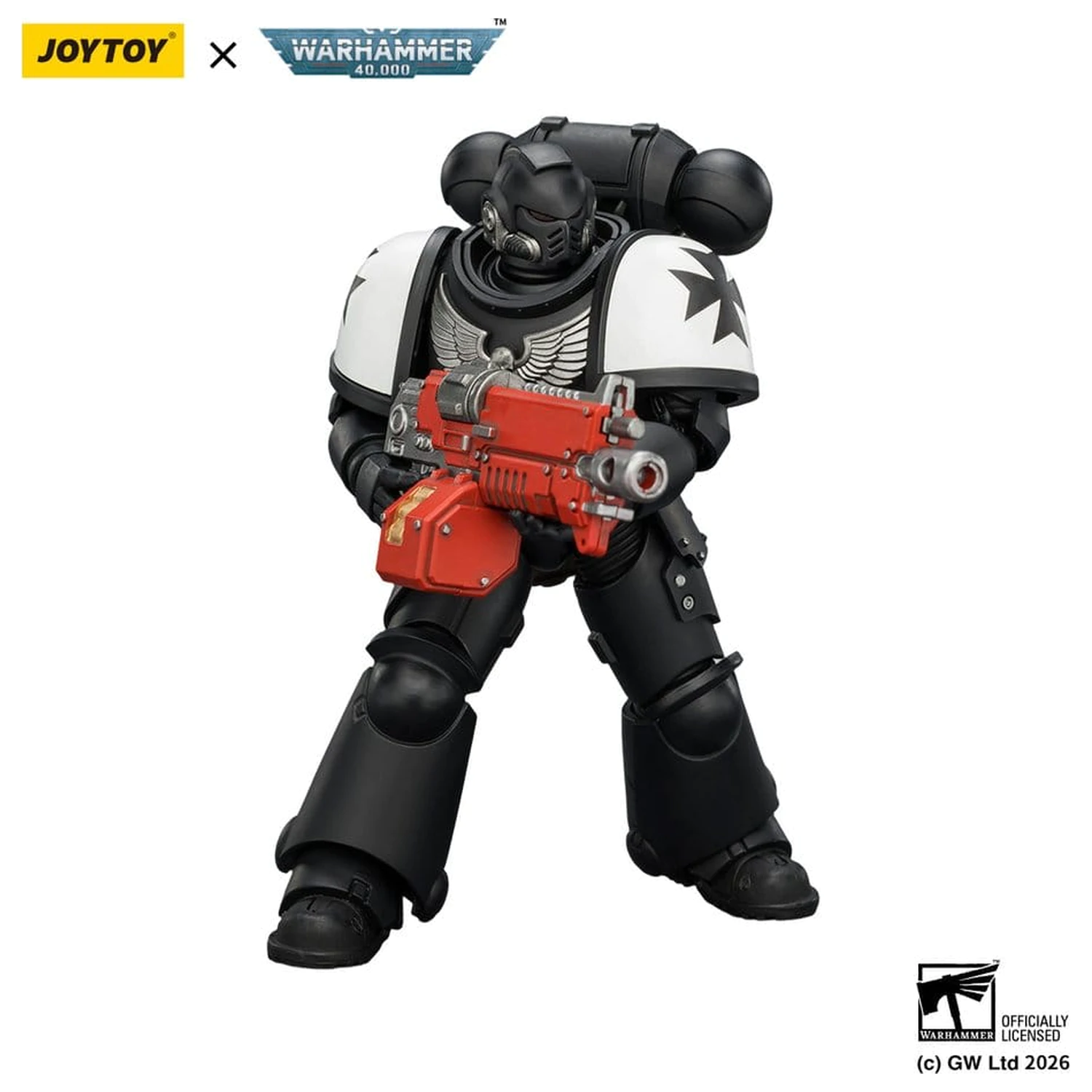 Warhammer 40,000 Black Templars Intercessor akciófigura 12 cm termékfotó