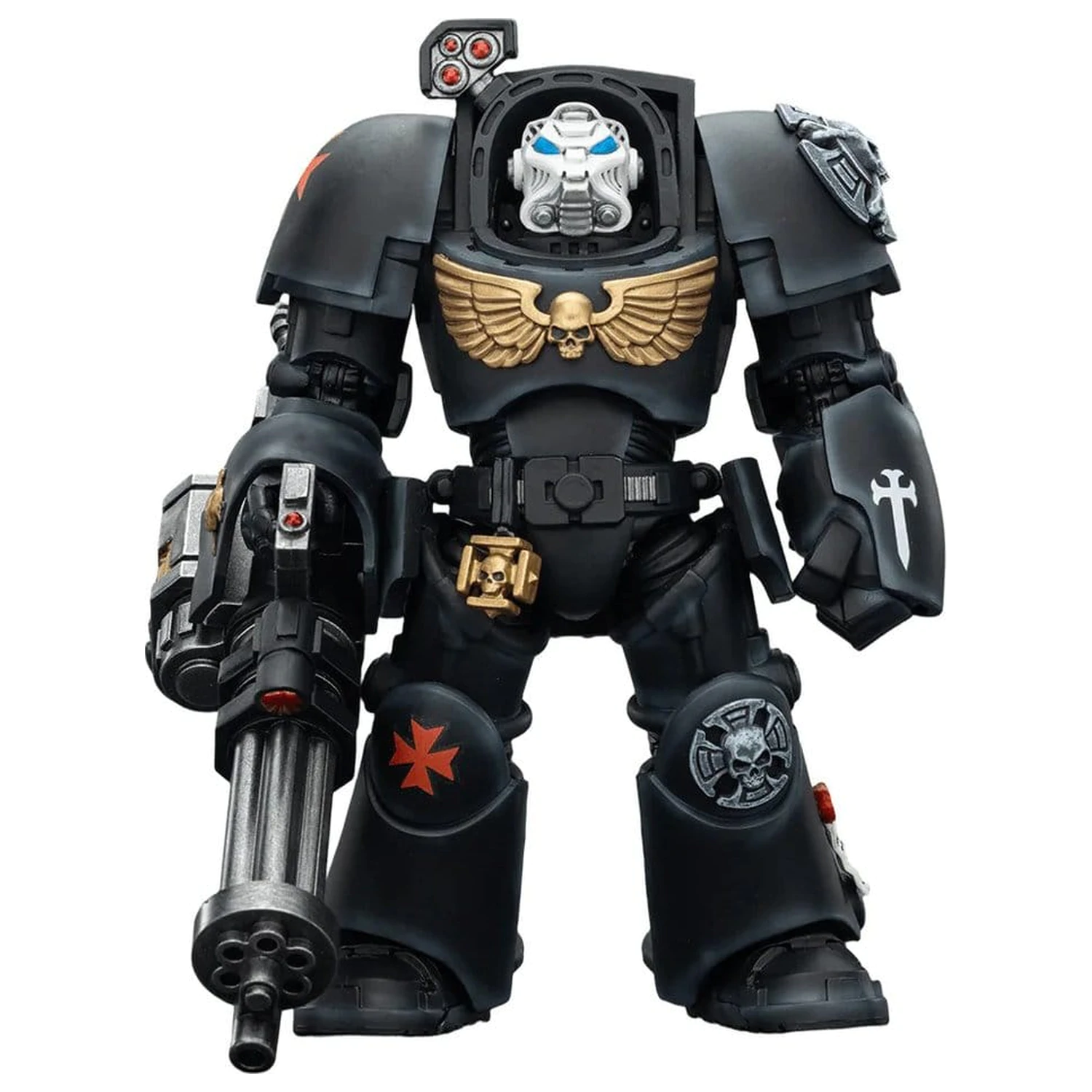 Warhammer 40,000 Black Templars Terminator 3 with Power Fist and Assault Cannon akciófigura 14 cm termékfotó