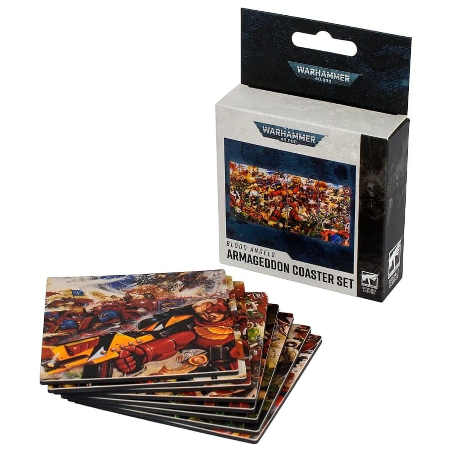 Warhammer 40,000 Blood Angels Armageddon poháralátét csomag 15 cm termékfotó