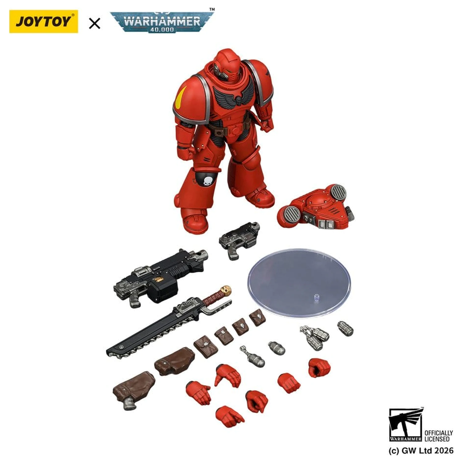 Warhammer 40,000 Blood Angels Intercessor akciófigura 12 cm termékfotó