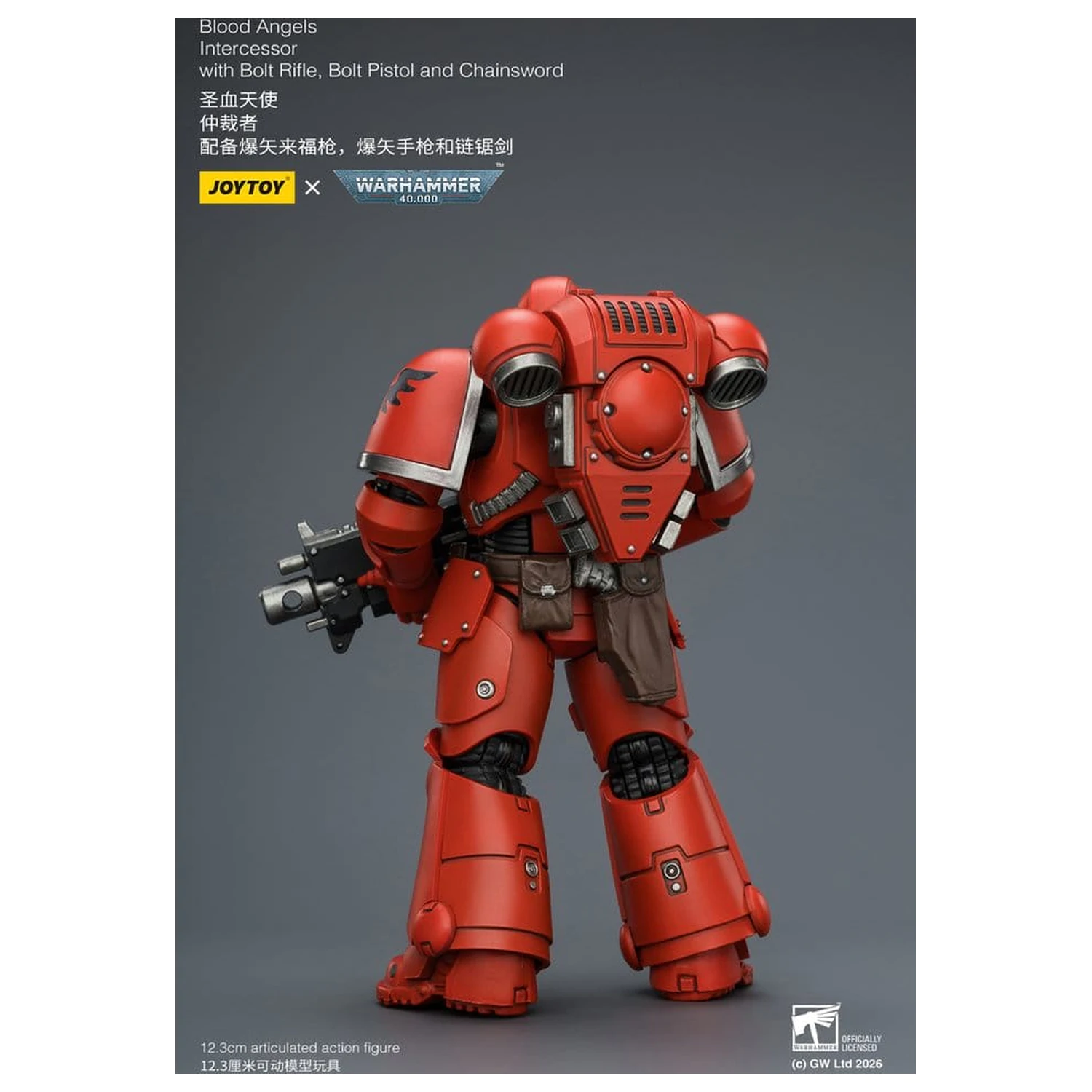 Warhammer 40,000 Blood Angels Intercessor akciófigura 12 cm termékfotó